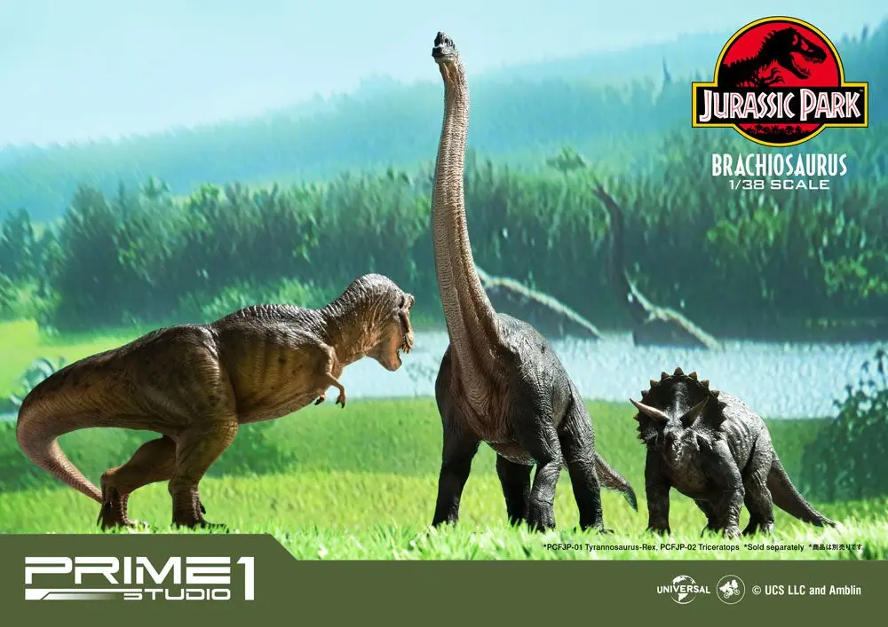 Jurassic Park Prime Collectibles PVC Statue 1/38 Brachiosaurus 35 cm Produktfoto