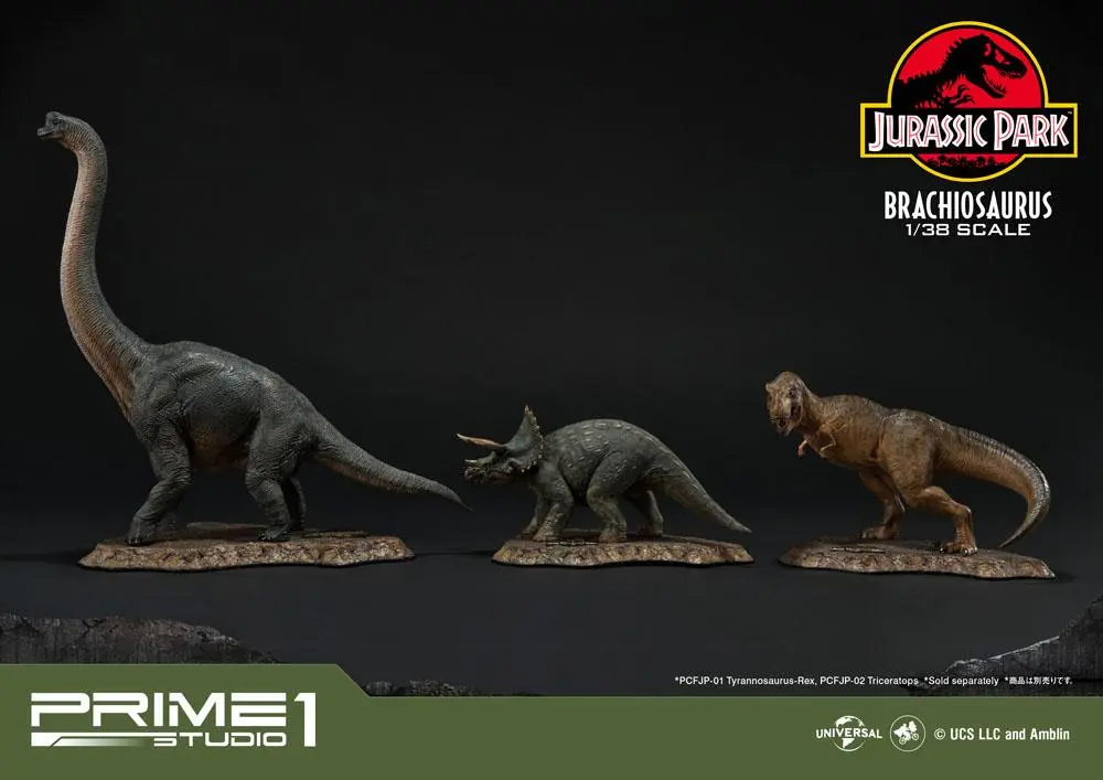 Jurassic Park Prime Collectibles PVC Statue 1/38 Brachiosaurus 35 cm Produktfoto