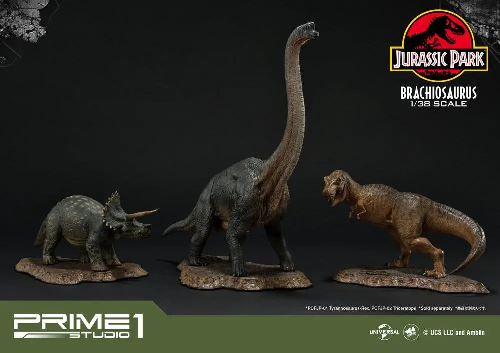 Jurassic Park Prime Collectibles PVC Statue 1/38 Brachiosaurus 35 cm Produktfoto