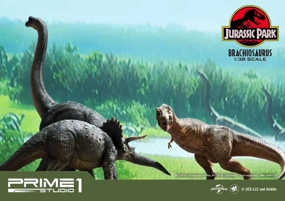 Jurassic Park Prime Collectibles PVC Statue 1/38 Brachiosaurus 35 cm Produktfoto