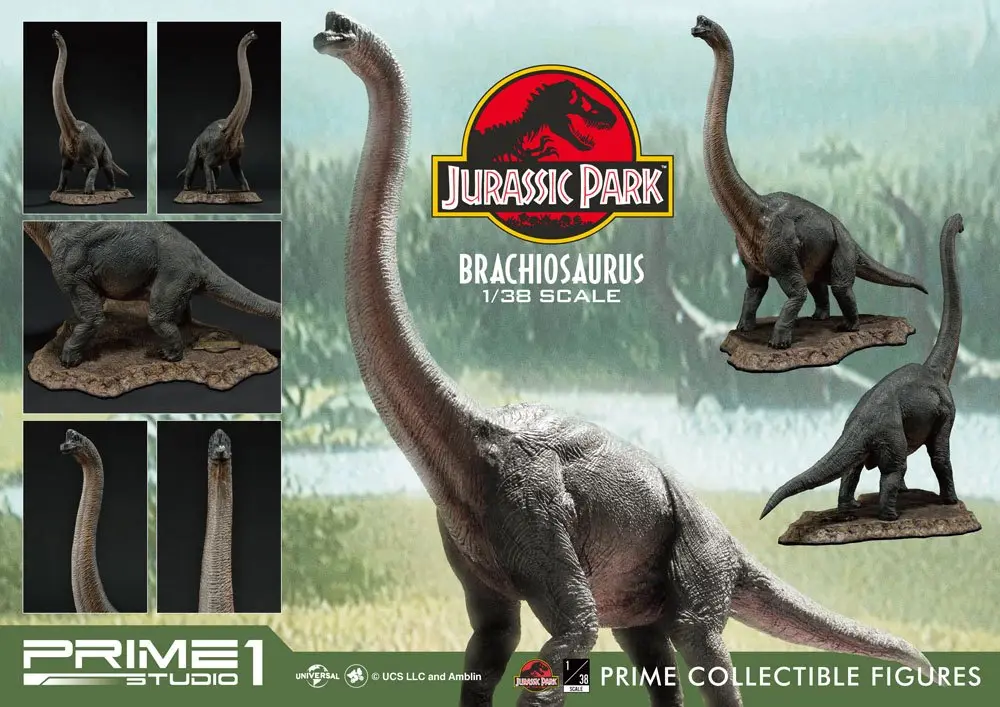 Jurassic Park Prime Collectibles PVC Statue 1/38 Brachiosaurus 35 cm Produktfoto