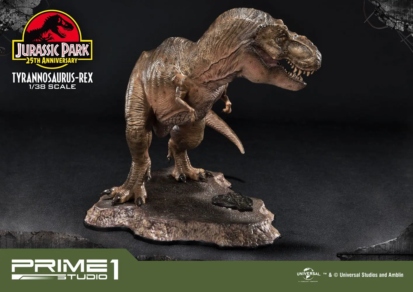 Jurassic Park Prime Collectibles PVC Statue 1/38 Tyrannosaurus-Rex 18 cm Produktfoto