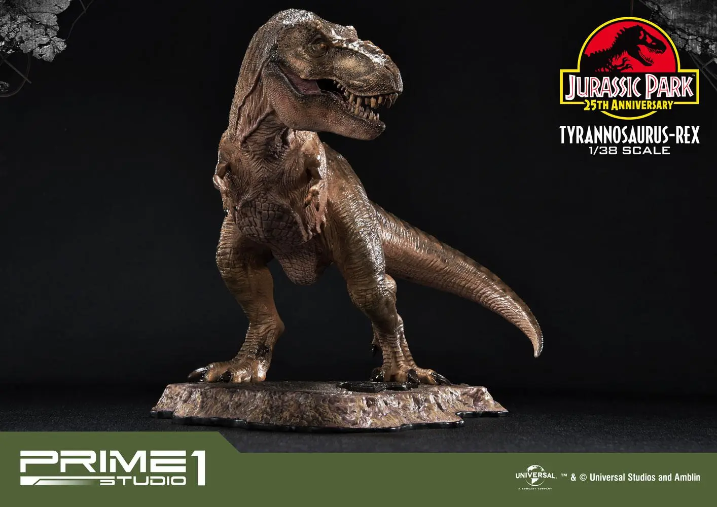 Jurassic Park Prime Collectibles PVC Statue 1/38 Tyrannosaurus-Rex 18 cm Produktfoto