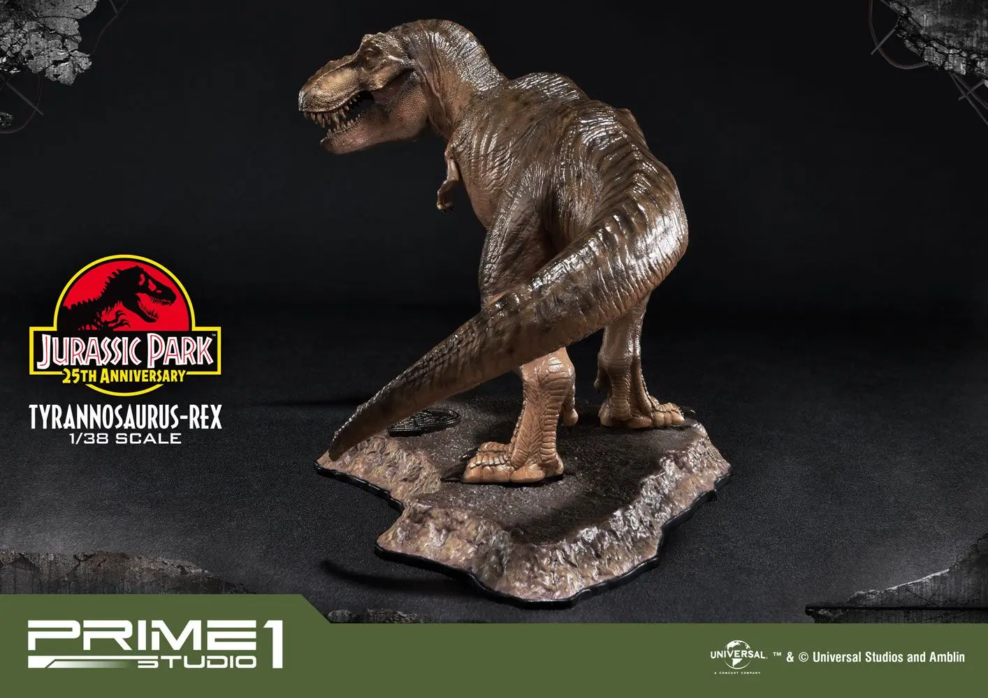 Jurassic Park Prime Collectibles PVC Statue 1/38 Tyrannosaurus-Rex 18 cm Produktfoto
