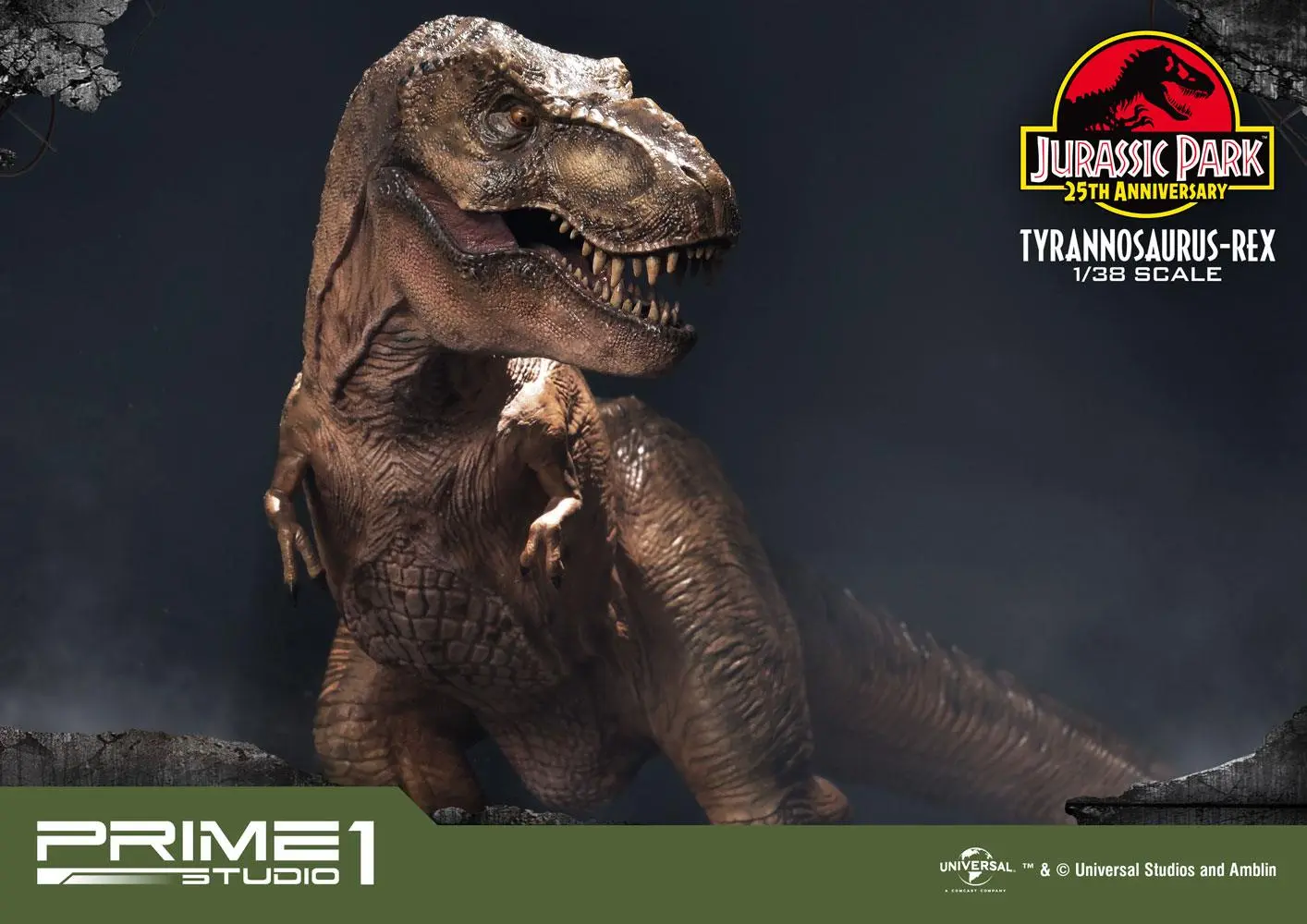 Jurassic Park Prime Collectibles PVC Statue 1/38 Tyrannosaurus-Rex 18 cm Produktfoto