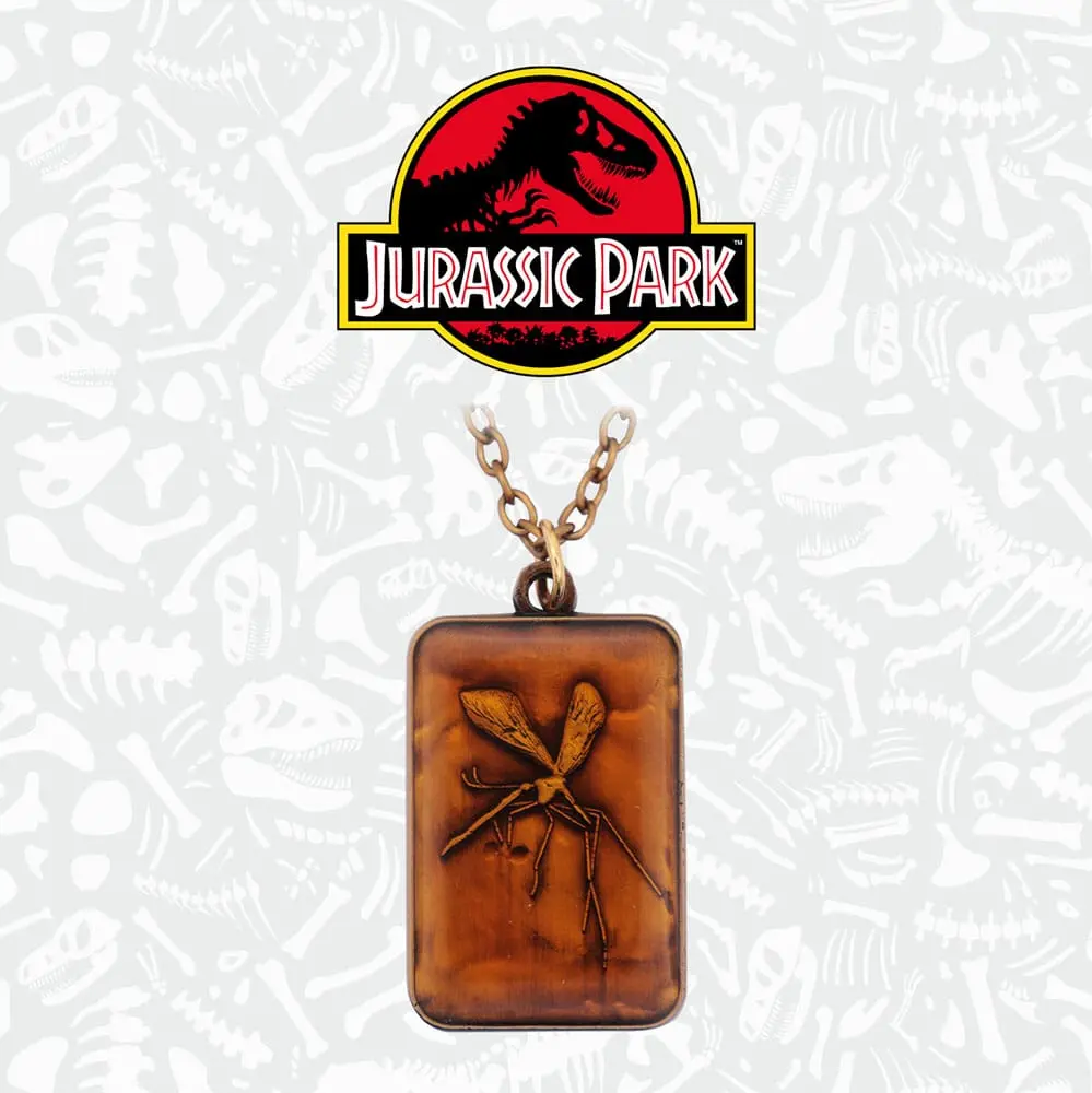 Jurassic Park Halskette mit Bernsteinanhänger Limited Edtiton termékfotó