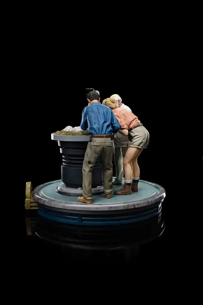 Jurassic Park Art Scale Statue 1/10 Dino Hatching 23 cm Produktfoto