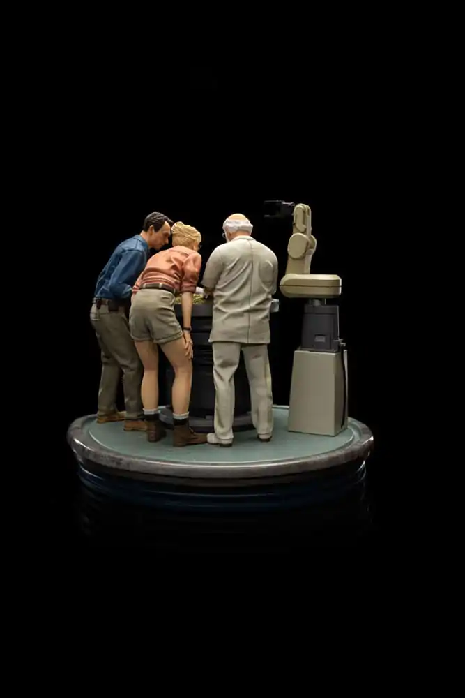 Jurassic Park Art Scale Statue 1/10 Dino Hatching 23 cm Produktfoto