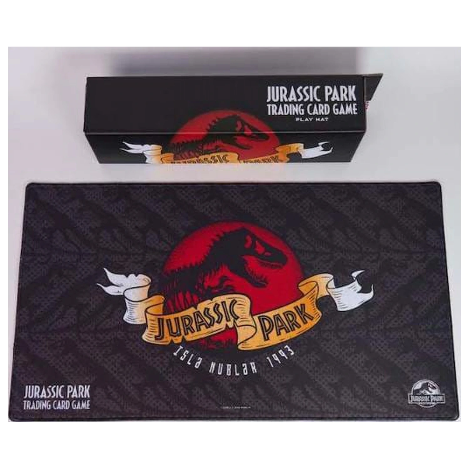Jurassic Park TCG Spielmatte Old School Schwarz 60 cm Produktfoto