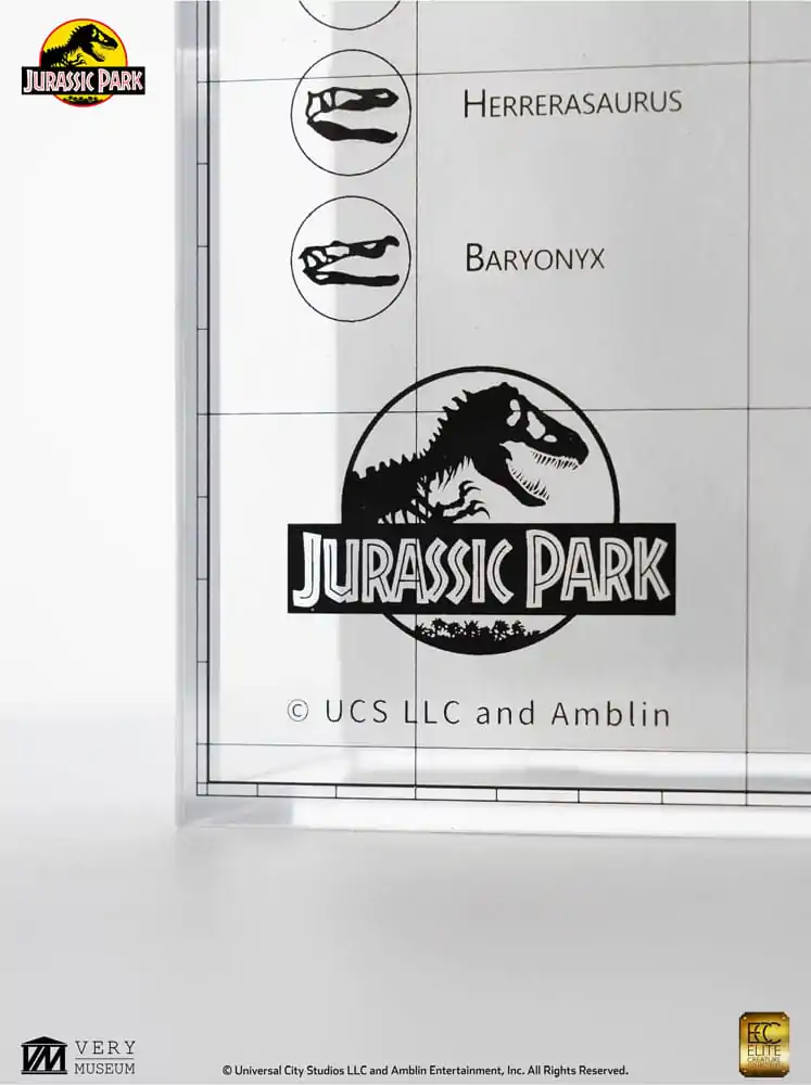 Jurassic Park topographische Karte Isla Nublar Produktfoto