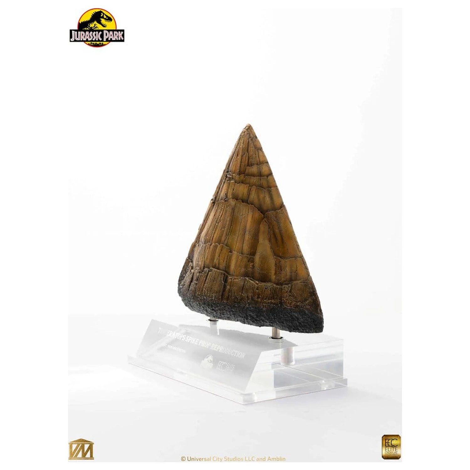 Jurassic Park Statue Triceratops Spike Prop (Reproduktion) 19 Zentimeter Produktfoto