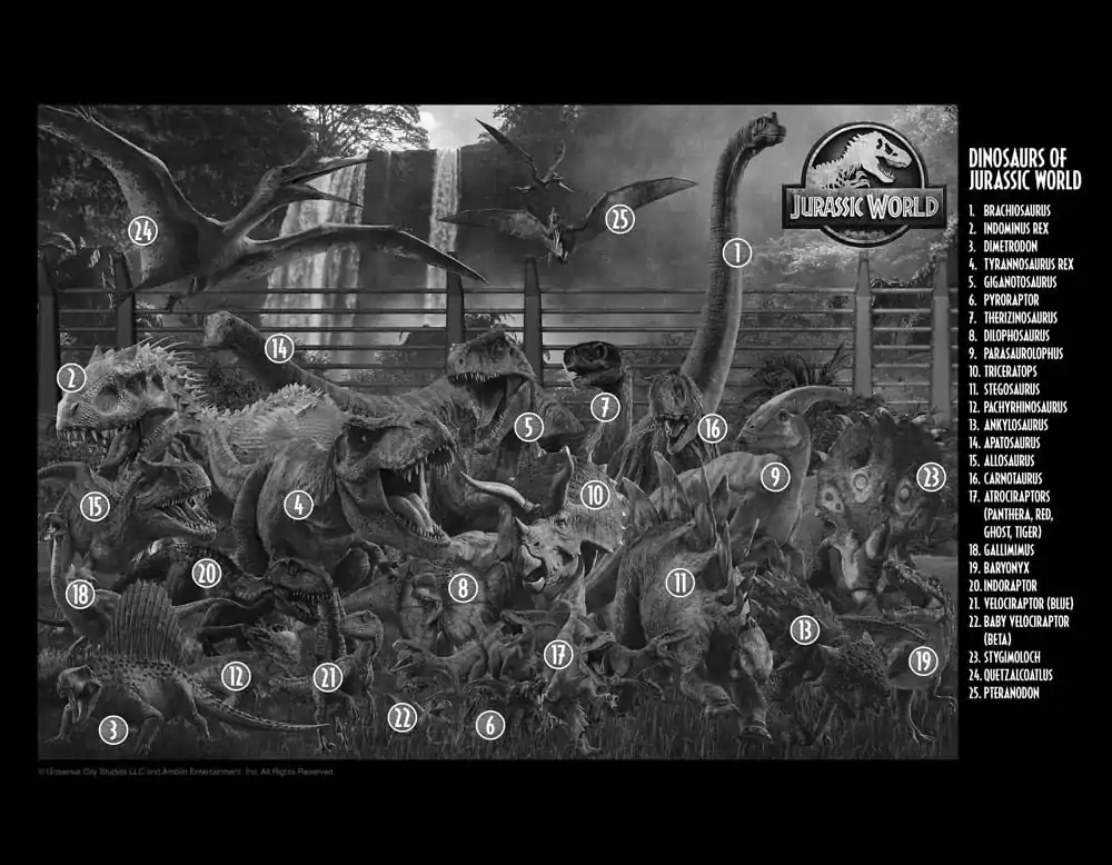 Jurassic World: 3000 Teile Puzzle Produktfoto