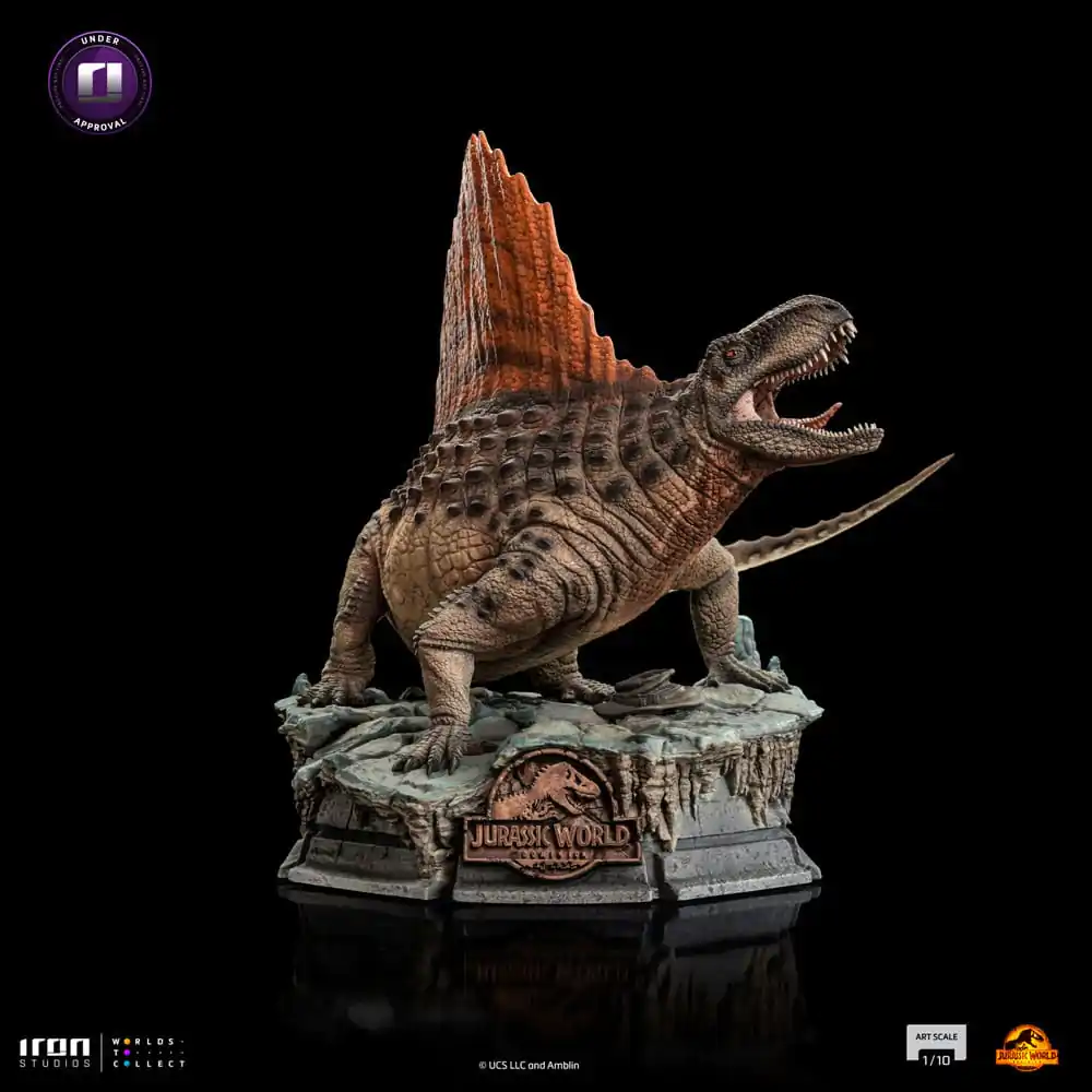 Jurassic World Art Scale Statue 1/10 Dimetrodon 19 cm Produktfoto