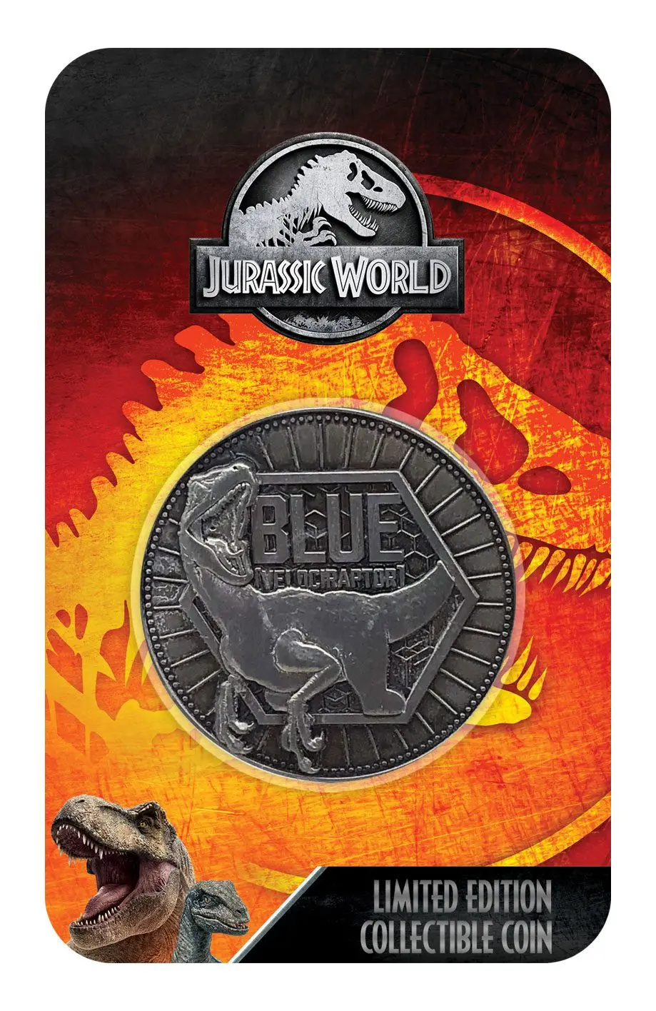 Jurassic World Sammelmünze Blue Limited Edition termékfotó