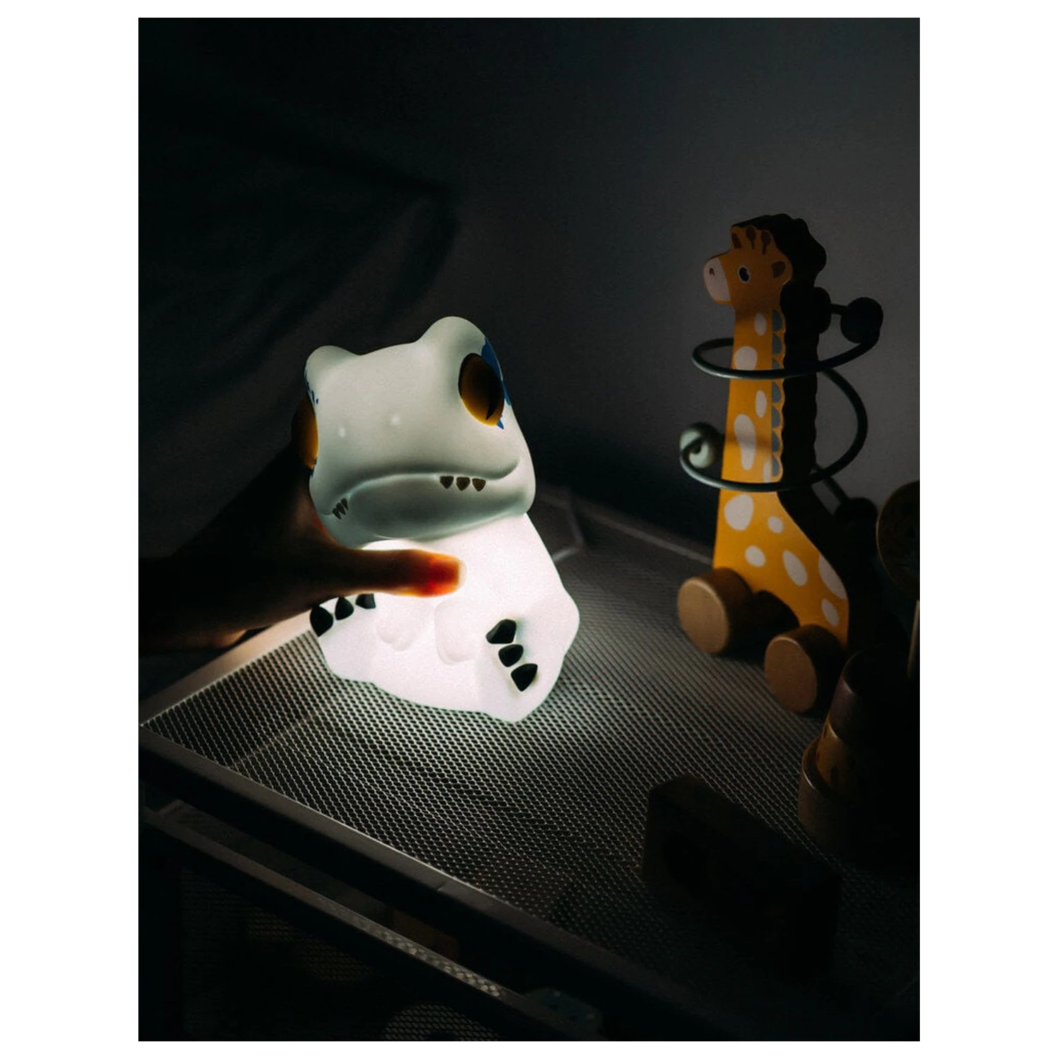 Jurassic World Blue squishy Lampe Produktfoto