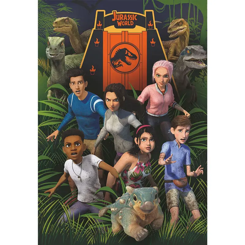 Jurassic World Camp Cretaceous puzzle 104St termékfotó