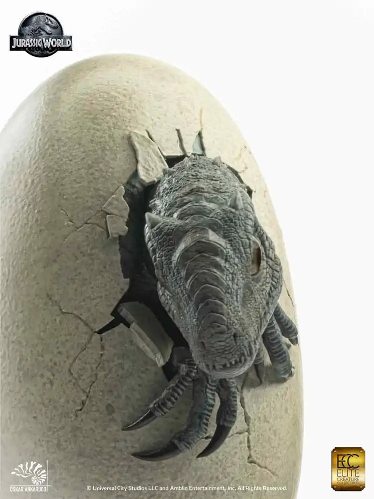 Jurassic World Statuen 3er-Set 1/2 Hatching Indominus Rex 13 cm Produktfoto