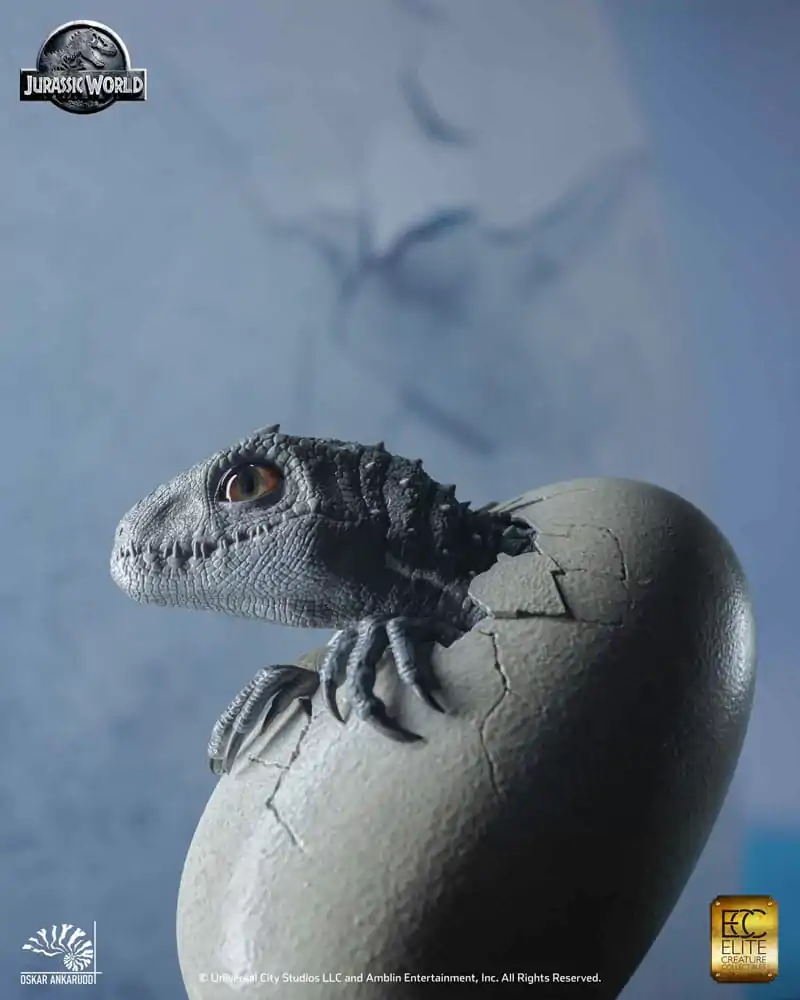 Jurassic World Statuen 3er-Set 1/2 Hatching Indominus Rex 13 cm Produktfoto