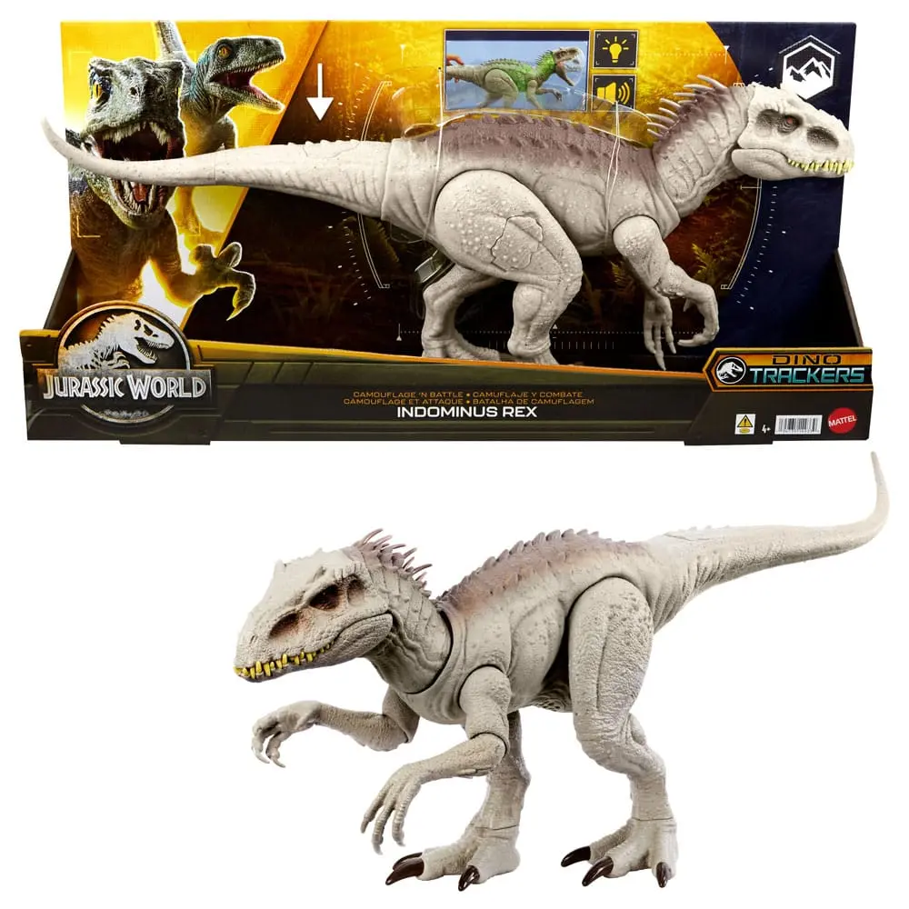 Jurassic World Dino Trackers Actionfigur Camouflage 'n Battle Indominus Rex Produktfoto