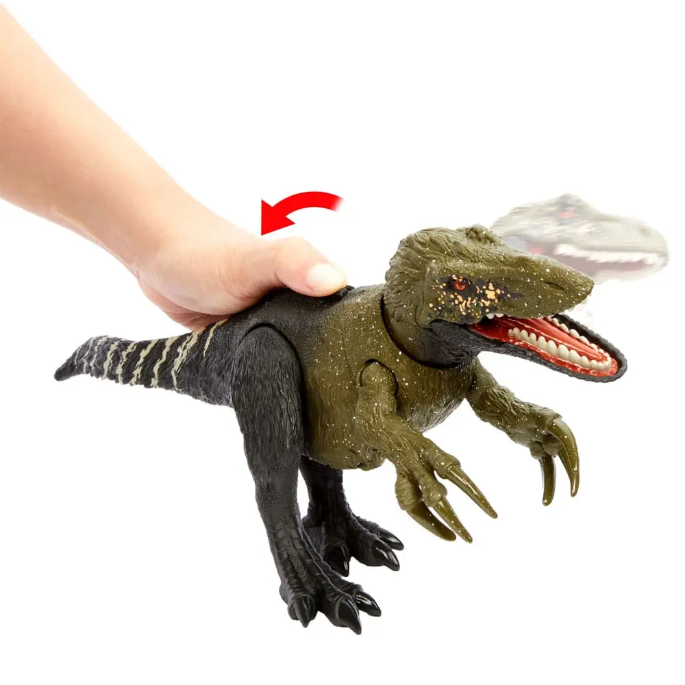 Jurassic World Dino Trackers Actionfigur Wild Roar Orkoraptor Produktfoto