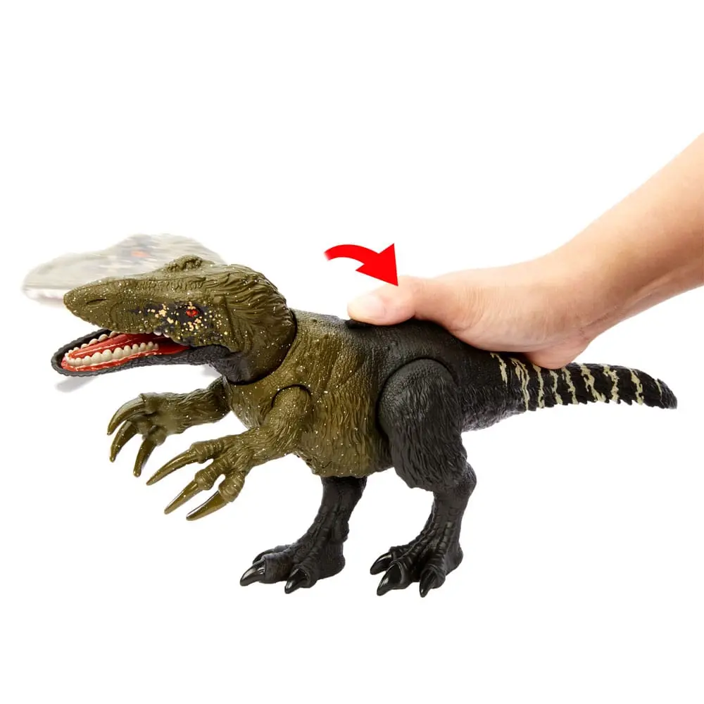 Jurassic World Dino Trackers Actionfigur Wild Roar Orkoraptor Produktfoto