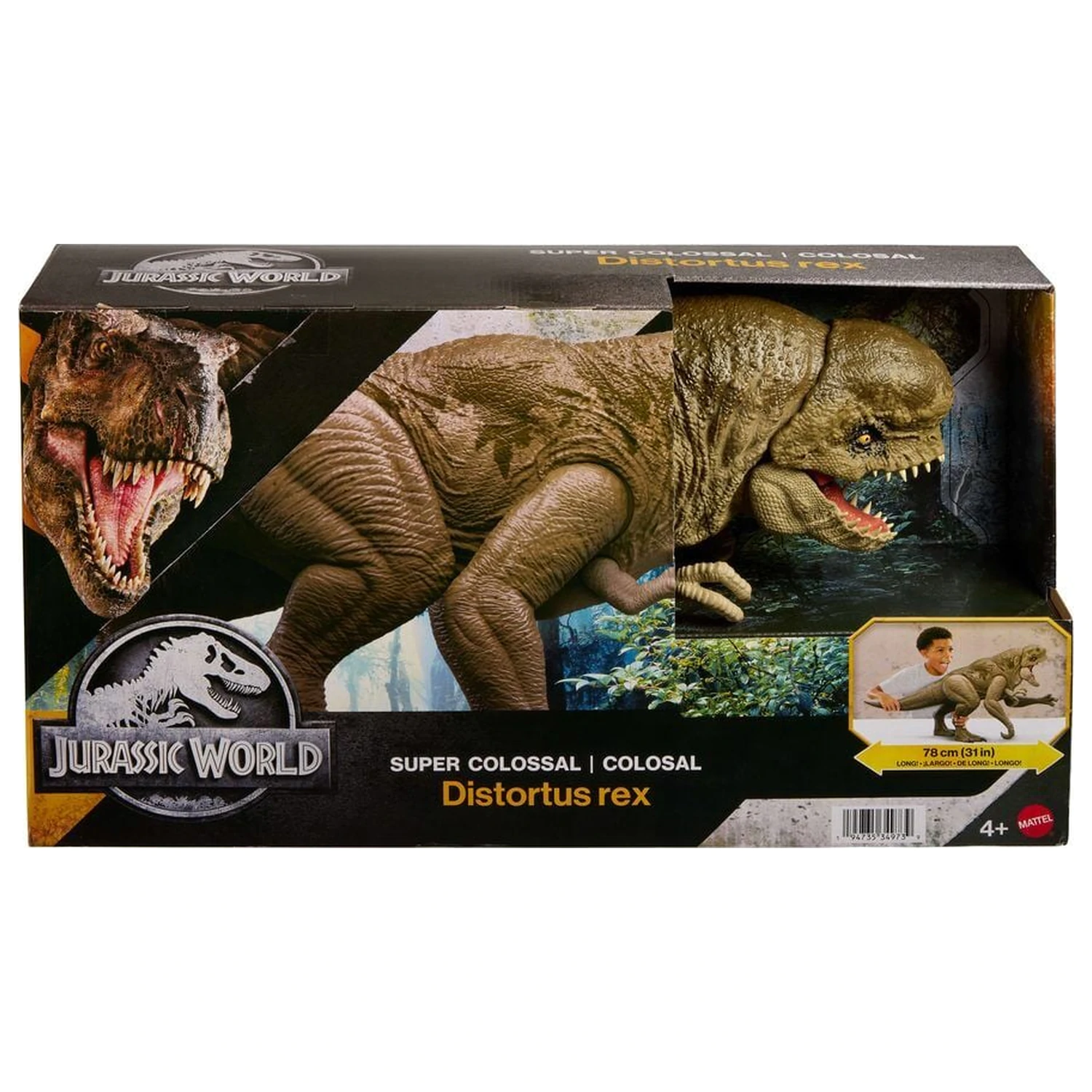 Jurassic World Distortus Rex Dinosaurier Actionfigur Produktfoto