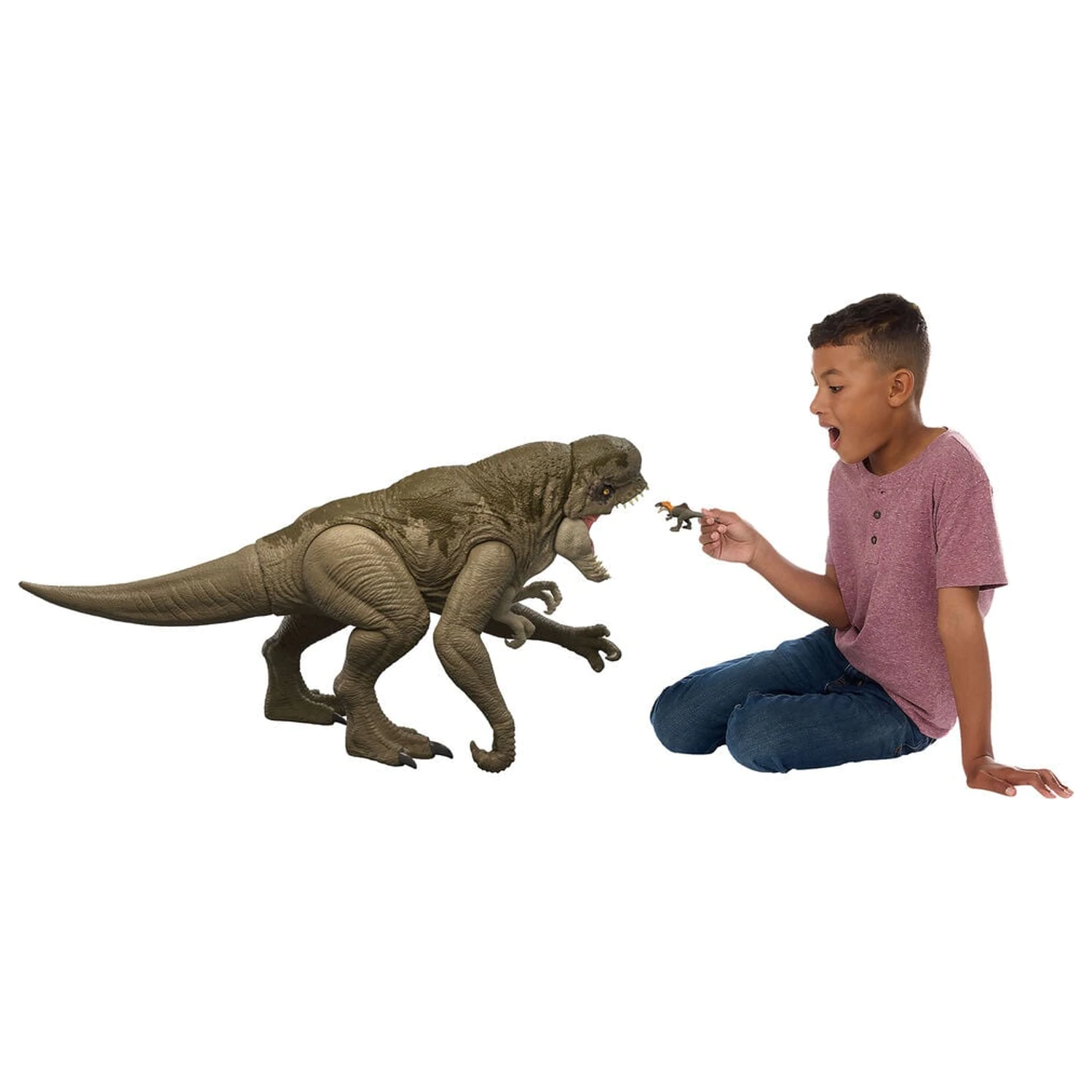 Jurassic World Distortus Rex Dinosaurier Actionfigur Produktfoto