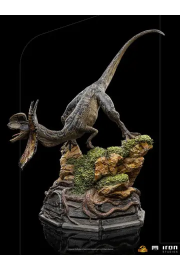 Jurassic World Ein neues Zeitalter Art Scale Statue 1/10 Dilophosaurus 13 cm Produktfoto