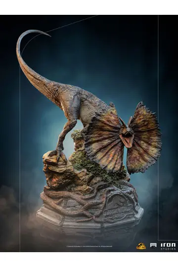 Jurassic World Ein neues Zeitalter Art Scale Statue 1/10 Dilophosaurus 13 cm Produktfoto