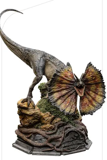 Jurassic World Ein neues Zeitalter Art Scale Statue 1/10 Dilophosaurus 13 cm Produktfoto