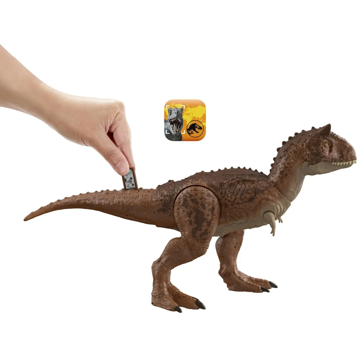 Jurassic World: Ein neues Zeitalter Actionfigur Battle Chompin' Carnotaurus termékfotó