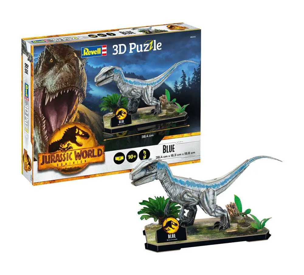 Jurassic World: Ein neues Zeitalter 3D Puzzle Blue Produktfoto