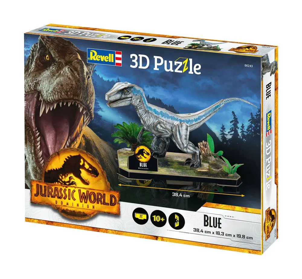 Jurassic World: Ein neues Zeitalter 3D Puzzle Blue Produktfoto