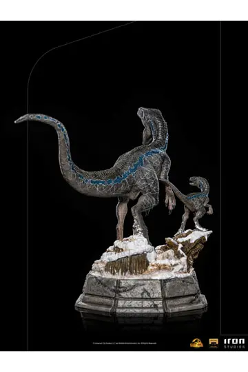 Jurassic World Ein neues Zeitalter Deluxe Art Scale Statue 1/10 Blue and Beta 20 cm Produktfoto