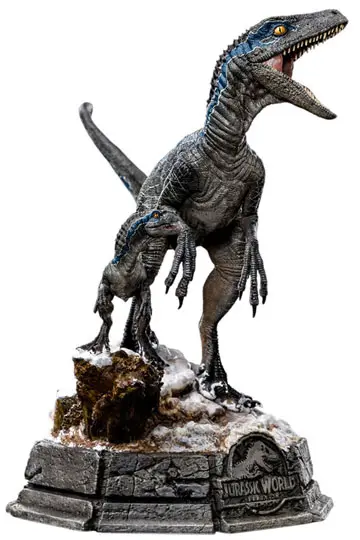 Jurassic World Ein neues Zeitalter Deluxe Art Scale Statue 1/10 Blue and Beta 20 cm Produktfoto