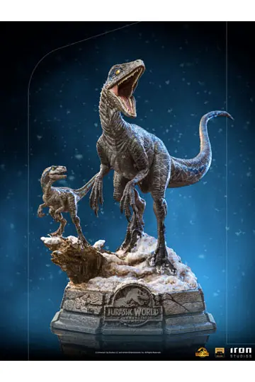 Jurassic World Ein neues Zeitalter Deluxe Art Scale Statue 1/10 Blue and Beta 20 cm Produktfoto