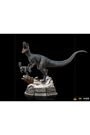 Jurassic World Ein neues Zeitalter Deluxe Art Scale Statue 1/10 Blue and Beta 20 cm Produktfoto