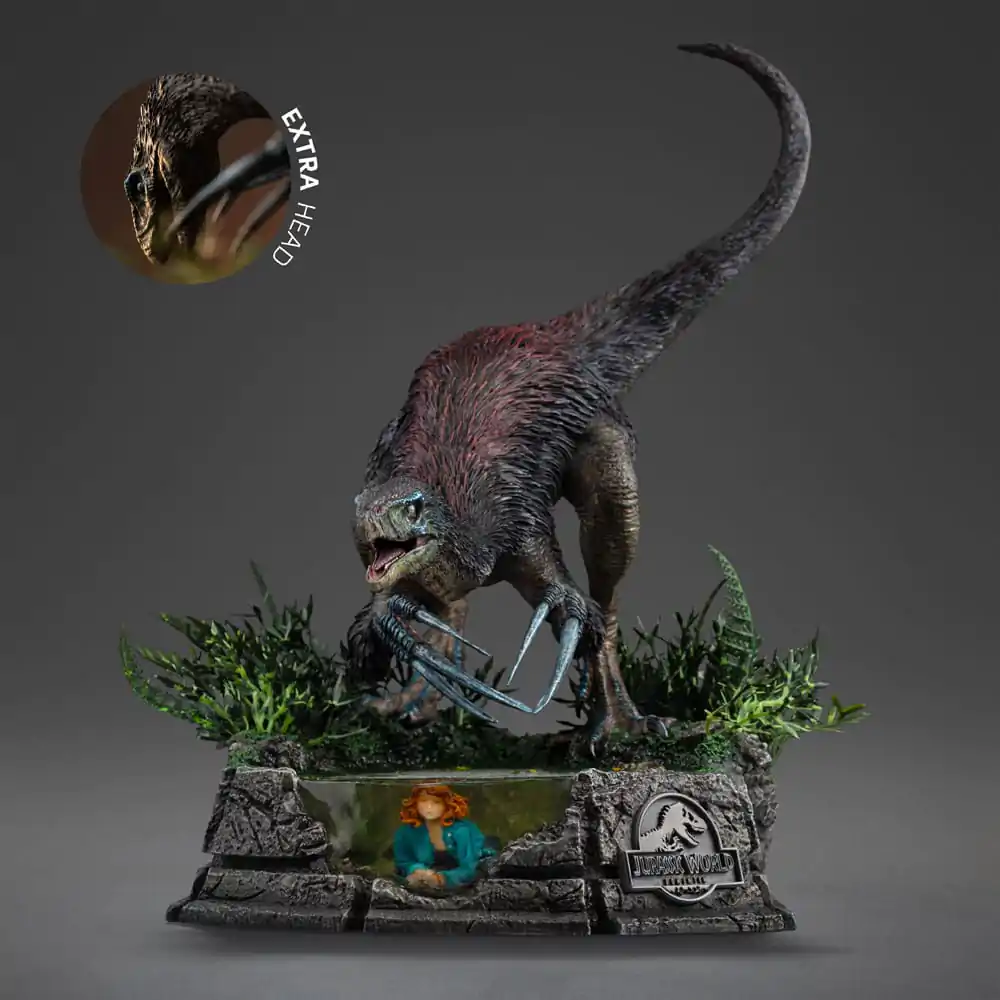 Jurassic World: Dominion Demi Art Scale Statue 1/20 Therizinosaurus 29 cm Produktfoto