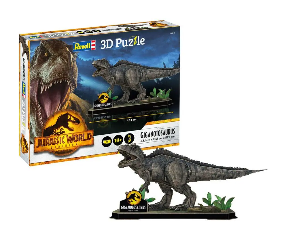 Jurassic World: Ein neues Zeitalter 3D Puzzle Giganotosaurus Produktfoto