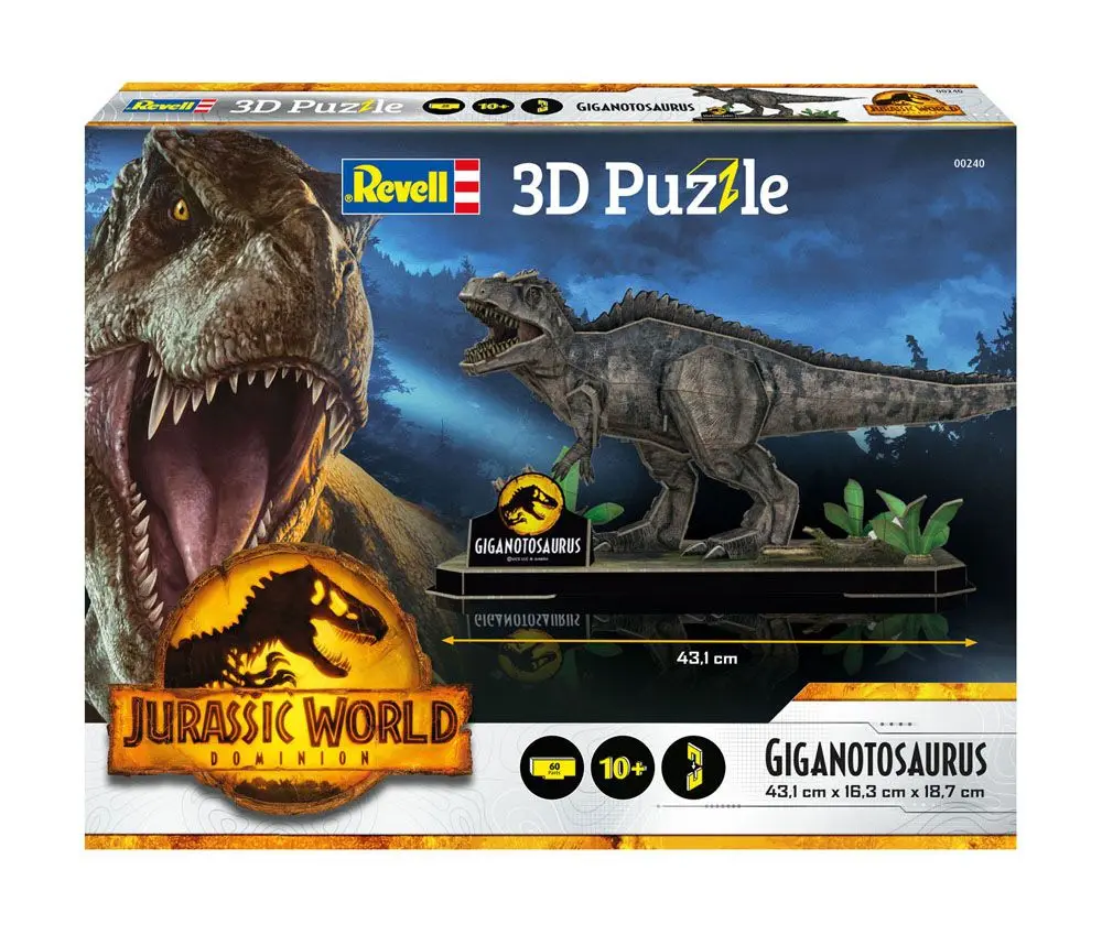 Jurassic World: Ein neues Zeitalter 3D Puzzle Giganotosaurus Produktfoto