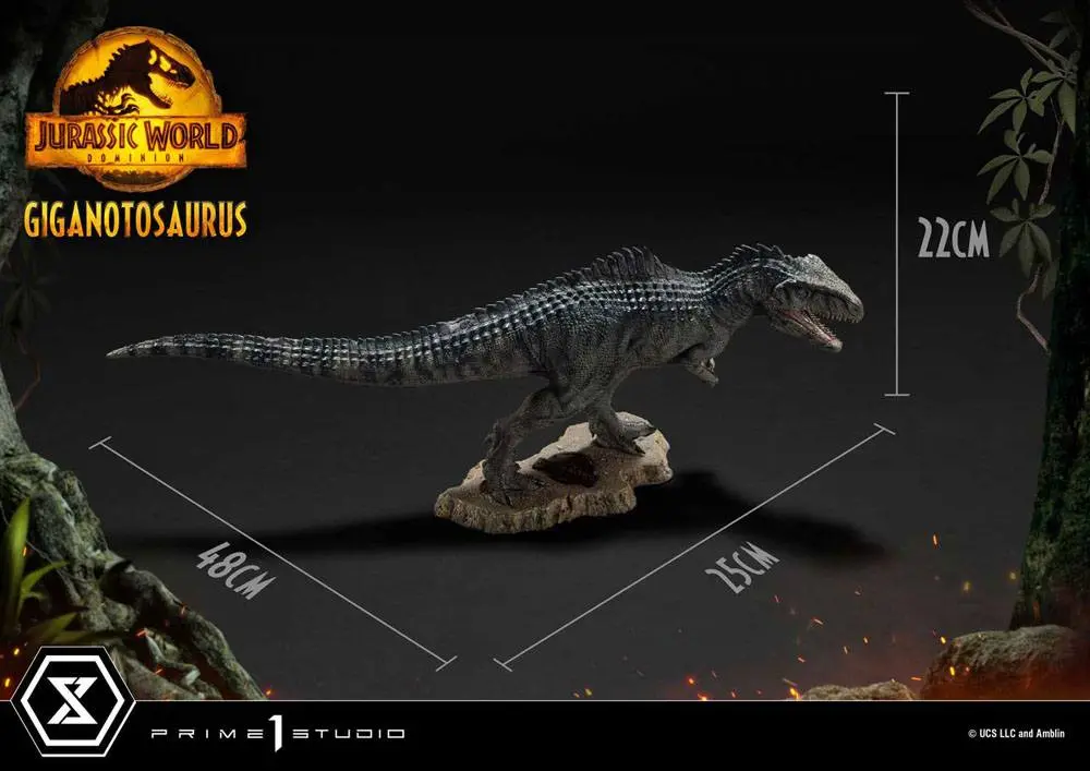 Jurassic World: Ein neues Zeitalter Prime Collectibles Statue 1/38 Giganotosaurus Toy Version 22 cm termékfotó