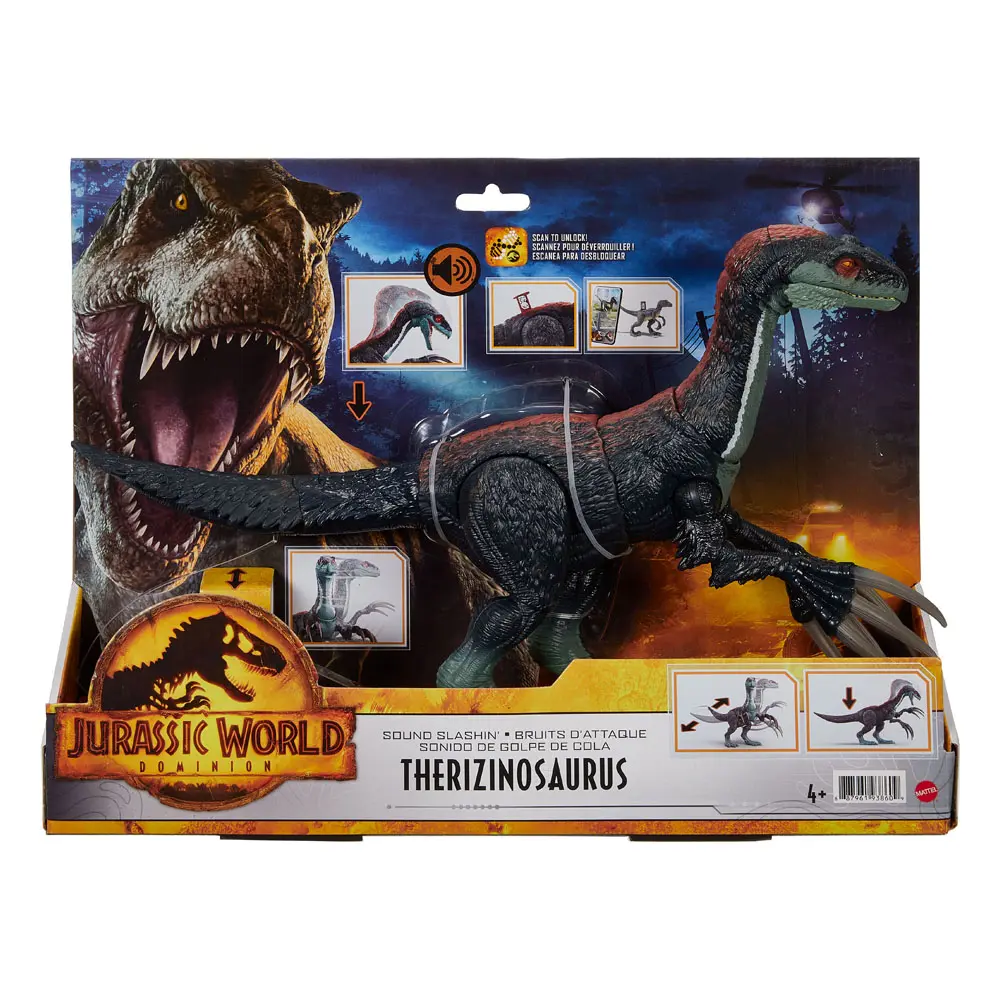 Jurassic World: Ein neues Zeitalter Actionfigur Sound Slashin' Therizinosaurus Produktfoto