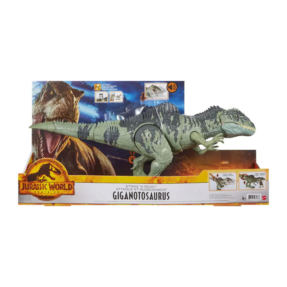 Jurassic World: Ein neues Zeitalter Actionfigur Strike 'n Roar Giganotosaurus Produktfoto