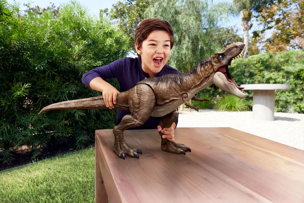 Jurassic World: Ein neues Zeitalter Actionfigur Super Colossal Tyrannosaurus Rex termékfotó