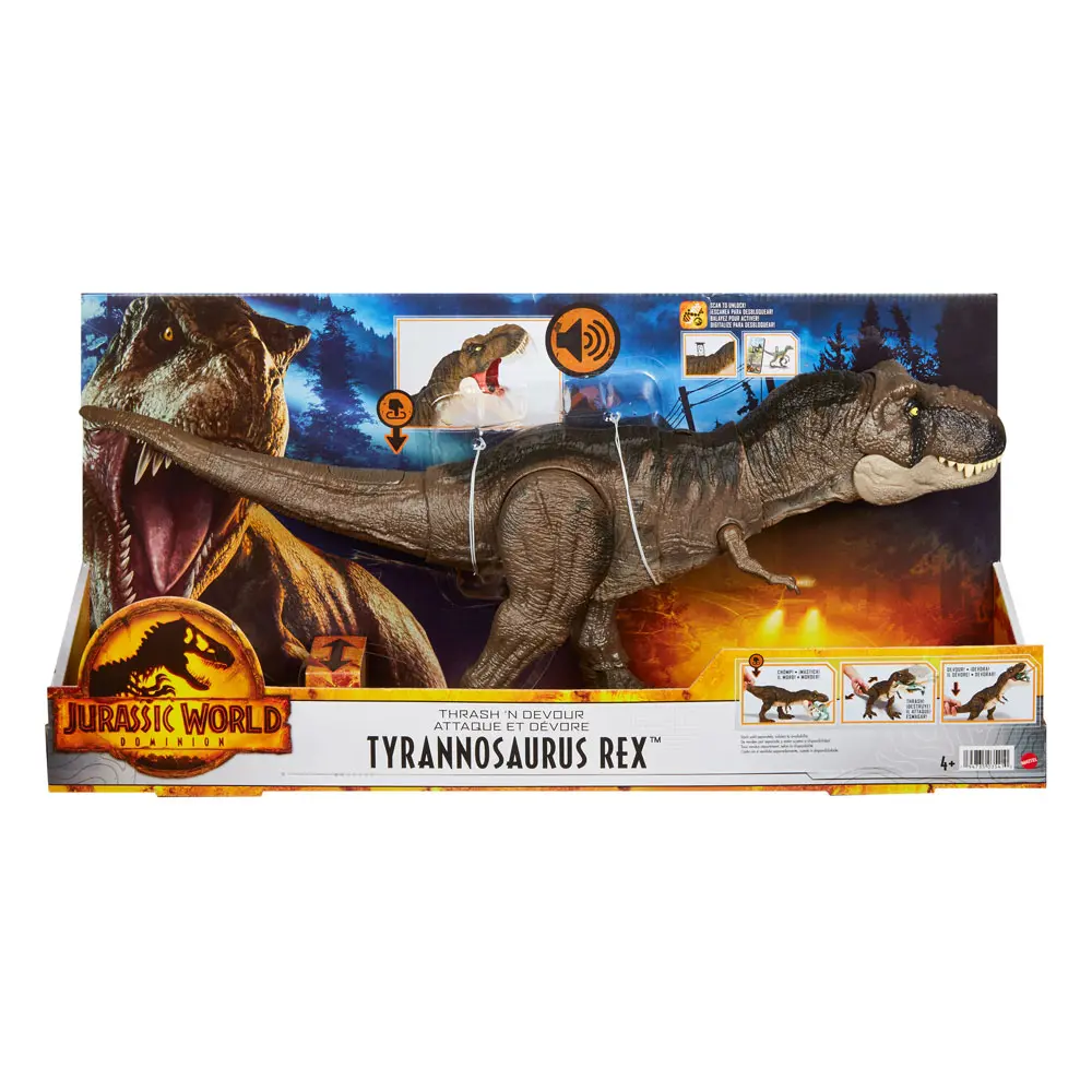 Jurassic World: Ein neues Zeitalter Actionfigur Thrash 'n Devour Tyrannosaurus Rex Produktfoto