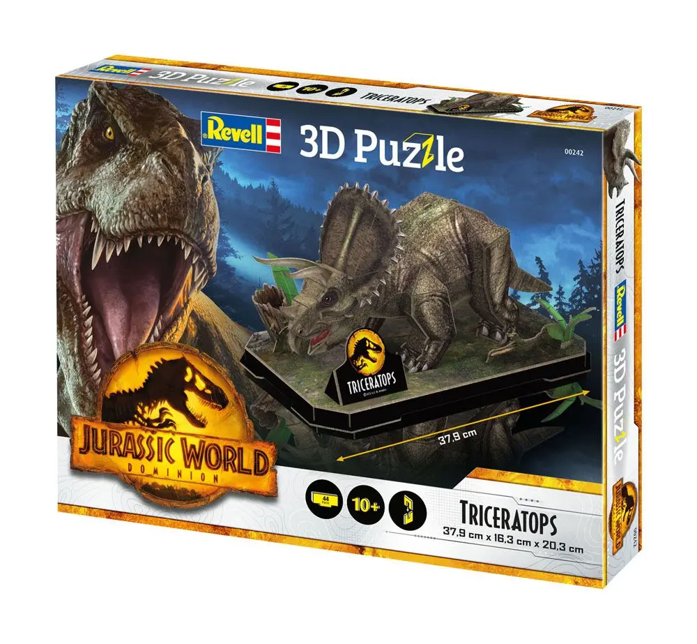 Jurassic World: Ein neues Zeitalter 3D Puzzle Triceratops Produktfoto