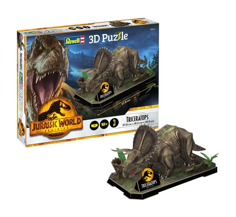 Jurassic World: Ein neues Zeitalter 3D Puzzle Triceratops Produktfoto