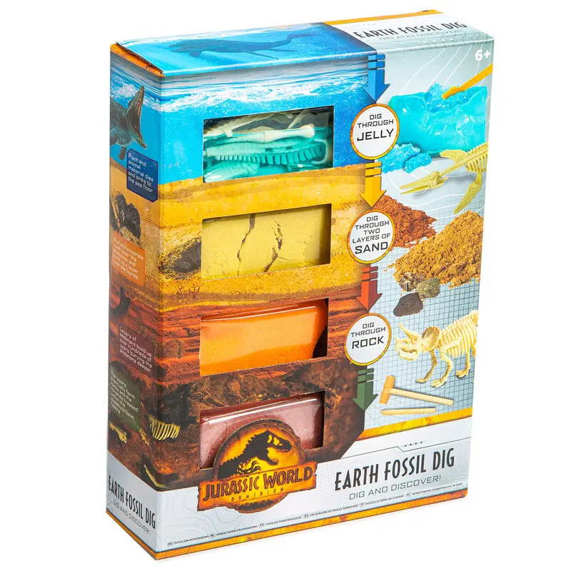Jurassic World Earth Fossil Ausgrabungsset Produktfoto