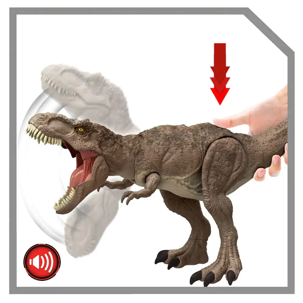 Jurassic World Epic Evolution Actionfigur All-Out Attack Tyrannosaurus Rex termékfotó