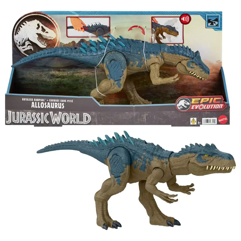 Jurassic World Epic Evolution Actionfigur Ruthless Rampage Allosaurus termékfotó